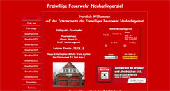 Desktop Screenshot of feuerwehr-neuharlingersiel.de