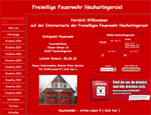 Tablet Screenshot of feuerwehr-neuharlingersiel.de